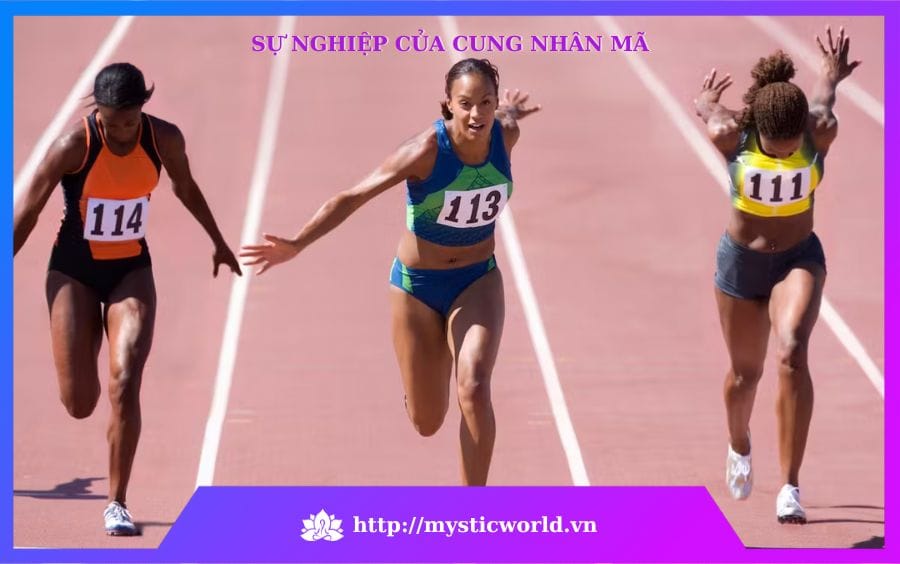 Sự nghiệp của cung Nhân Mã 