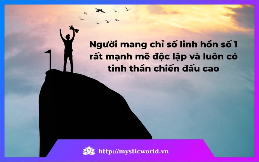 Chỉ số linh hồn người mang số 1