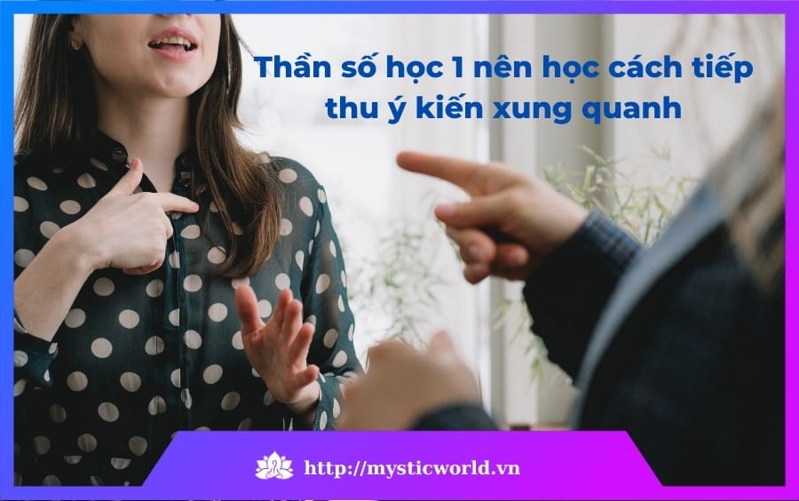 Điểm cần khắc phục Thần số học số 1