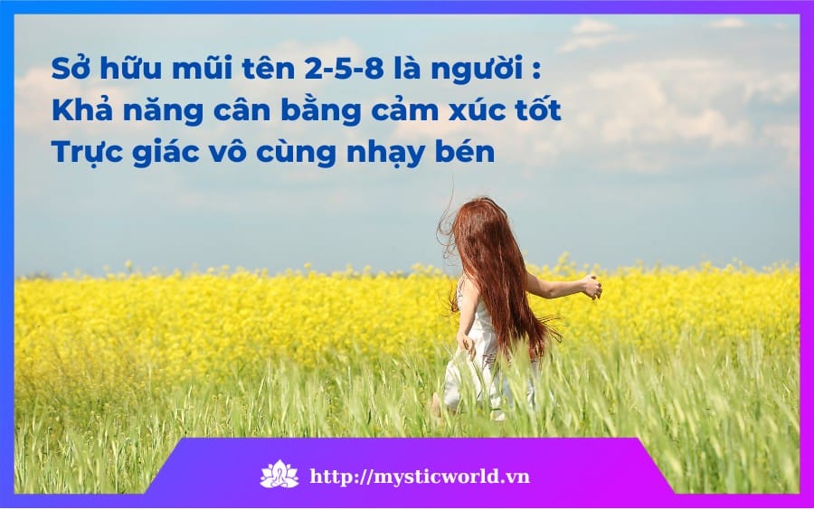 Điểm mạnh nổi bật của người có mũi tên 2-5-8 trong thần số học