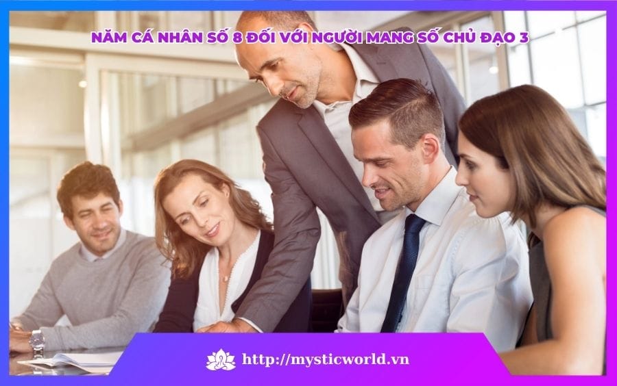 HA: NĂM CÁ NHÂN SỐ 8 ĐỐI VỚI NGƯỜI MANG SỐ CHỦ ĐẠO 3