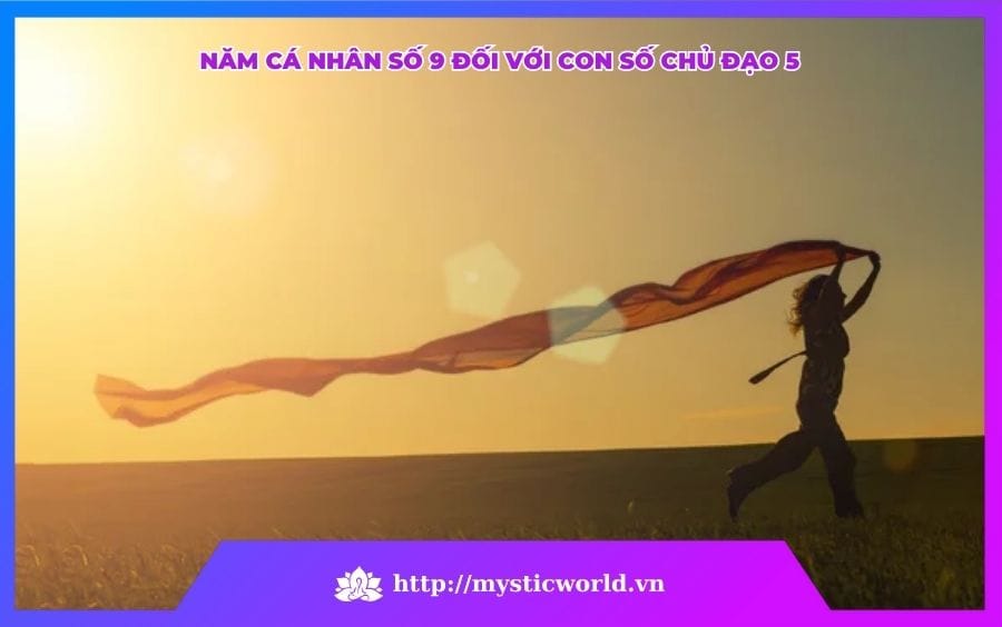 NĂM CÁ NHÂN SỐ 9 ĐỐI VỚI CON SỐ CHỦ ĐẠO 5