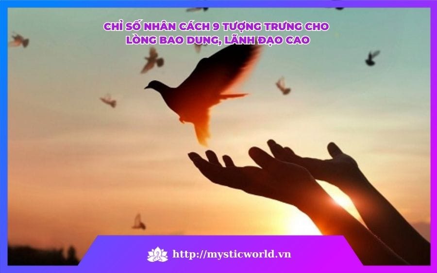 CHỈ SỐ NHÂN CÁCH 9 TƯỢNG TRƯNG CHO LÒNG BAO DUNG, LÃNH ĐẠO CAO