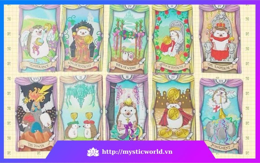 Hình ảnh 2: Tarot Hedgehog Fable