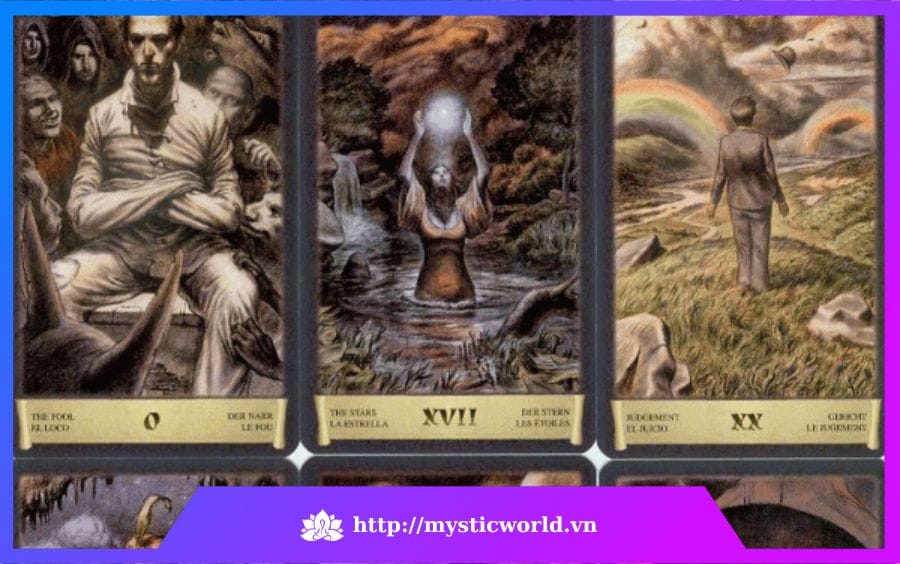 Hình ảnh 3  :  Dark Grimoire Tarot 