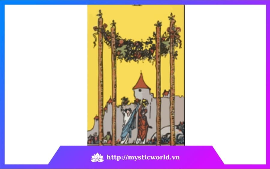 Hình ảnh: Four of Wands