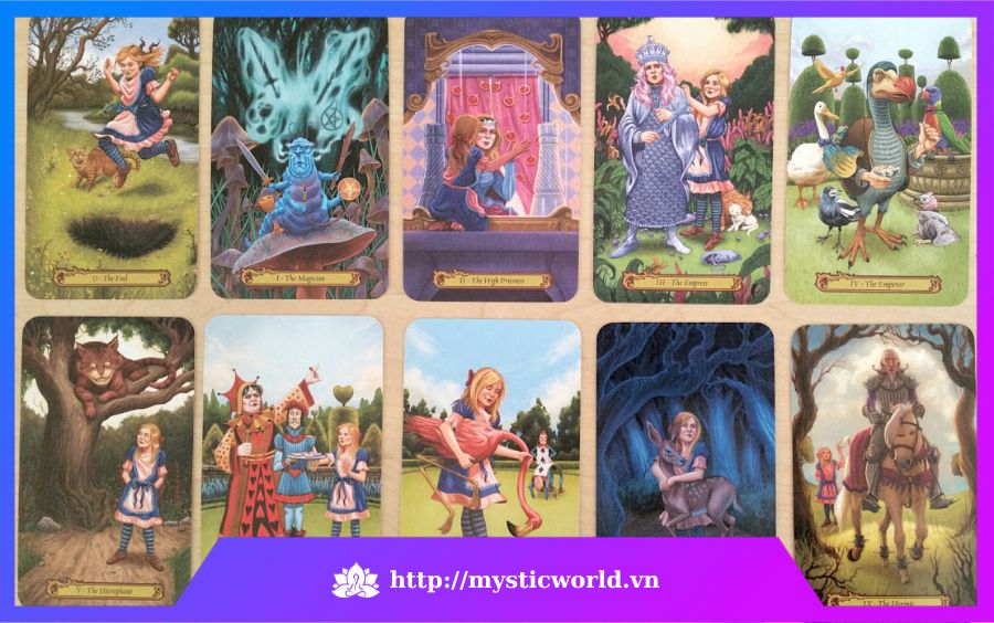 Hình ảnh 8: The Wonderland Tarot