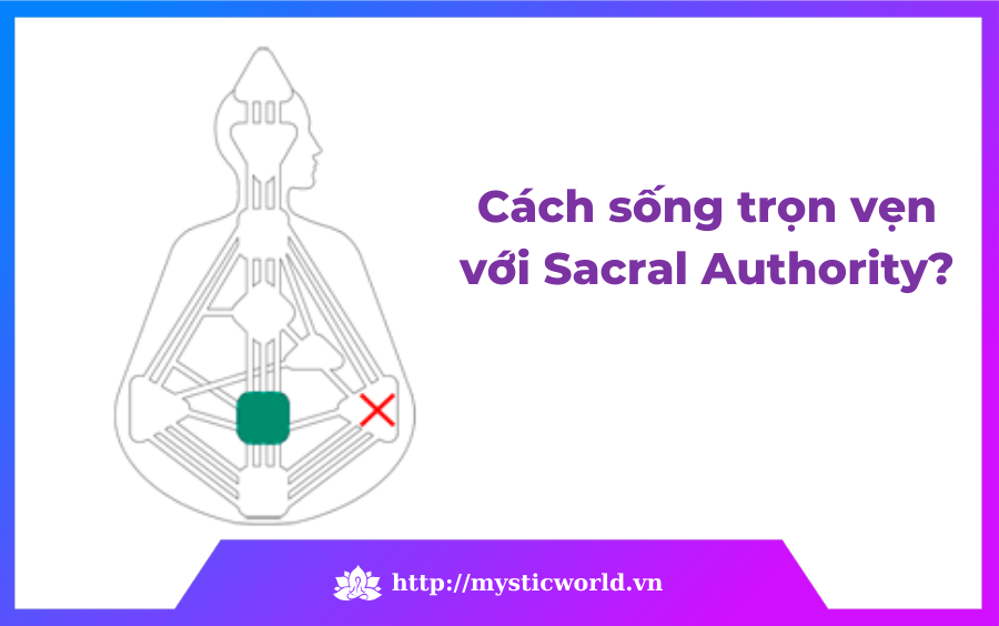 Cách để sống trọn vẹn với Sacral Authority