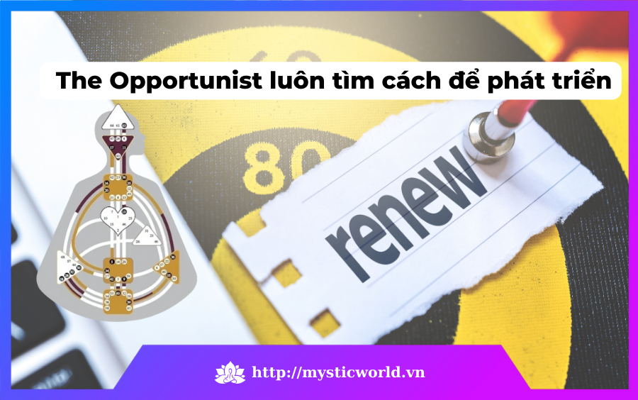 The Opportunist (Người Cơ Hội) luôn tìm cách để phát triển
