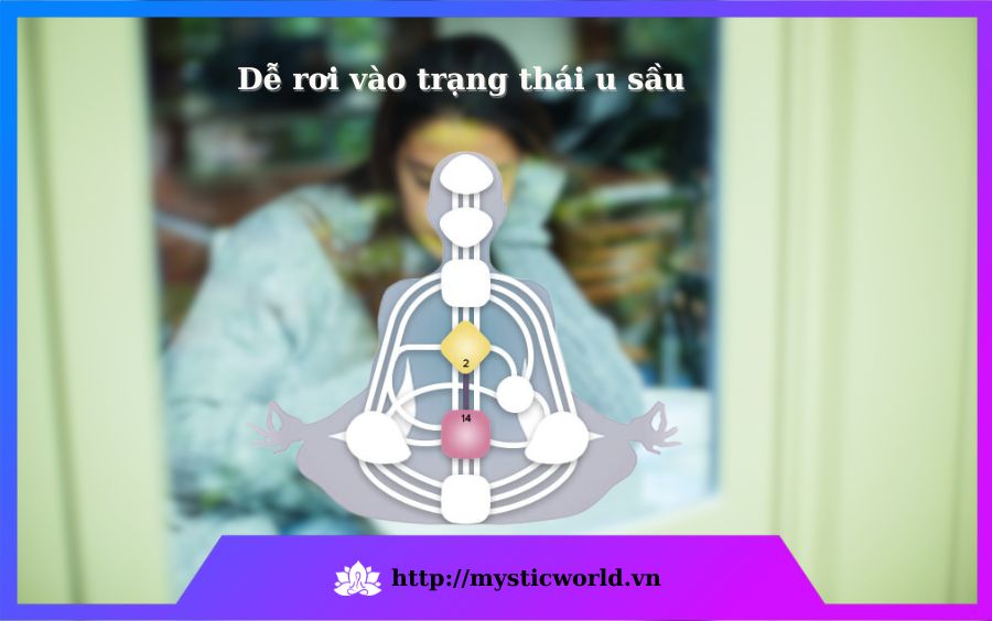 Dễ rơi vào trạng thái u sầu