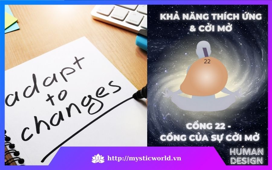 Cổng 22 trong Human Design - Cổng Của Sự Cởi Mở - Khả năng thích ứng và sự cởi mở