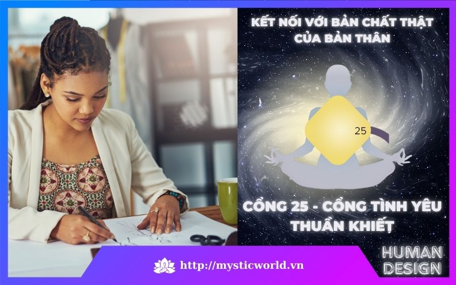 Cổng 25 trong Human Design - Cổng Tình Yêu Thuần Khiết - Kết nối với bản chất thật của bạn