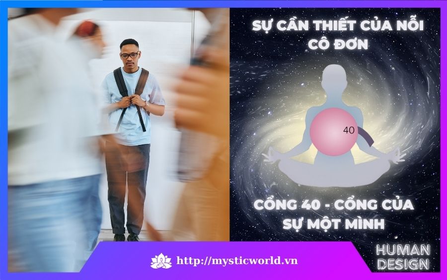 Cổng 40 trong Human Design - Cổng Của Sự Một Mình - Sự cần thiết của sự cô đơn