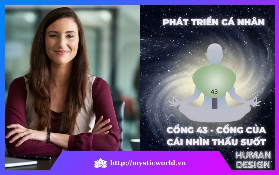 Cổng 43 trong Human Design - Cổng Của Cái Nhìn Thấu Suốt - Phát triển cá nhân