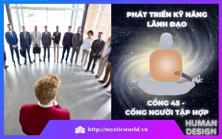 Cổng 45 trong Human Design - Cổng Người Tập Hợp - Phát triển kỹ năng lãnh đạo