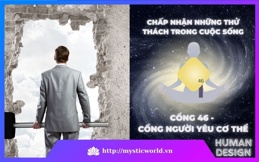 Cổng 46 trong Human Design - Cổng Người Yêu Cơ Thể - Sự chấp nhận thử thách trong cuộc sống