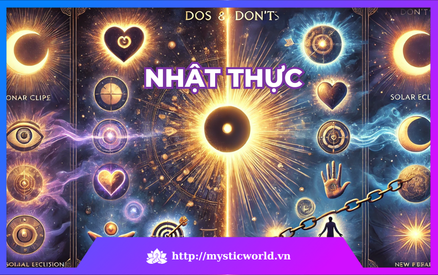 Những điều nên và không nên làm khi nhật thực