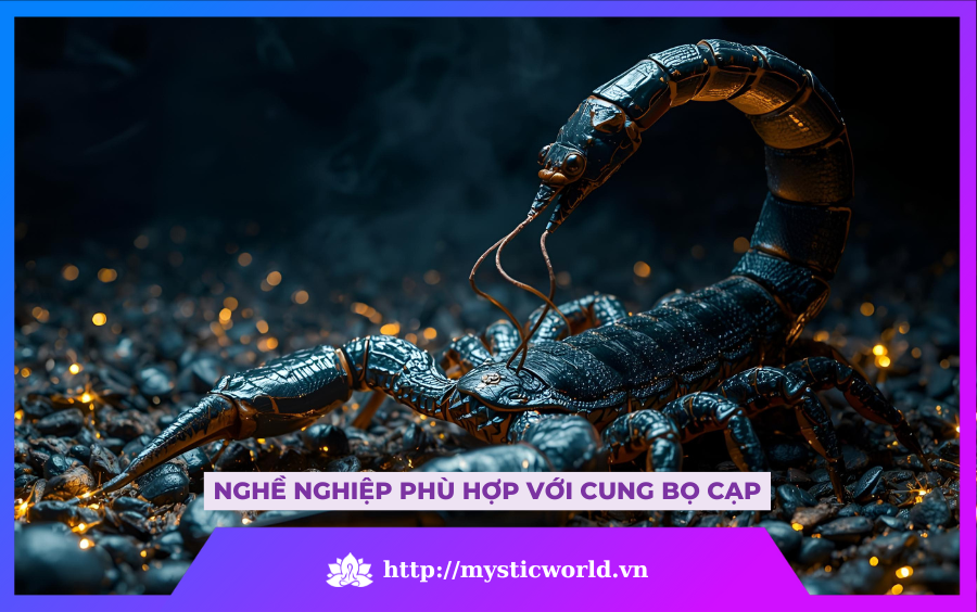 NGHỀ NGHIỆP PHÙ HỢP VỚI CUNG BỌ CẠP