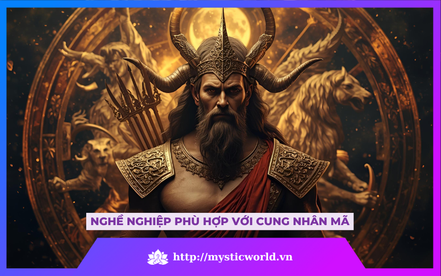 NGHỀ NGHIỆP PHÙ HỢP VỚI CUNG NHÂN MÃ