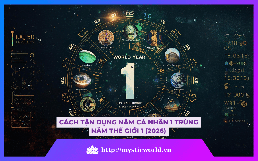 Cách tận dụng năm cá nhân 1 trùng năm thế giới 1 (2026)